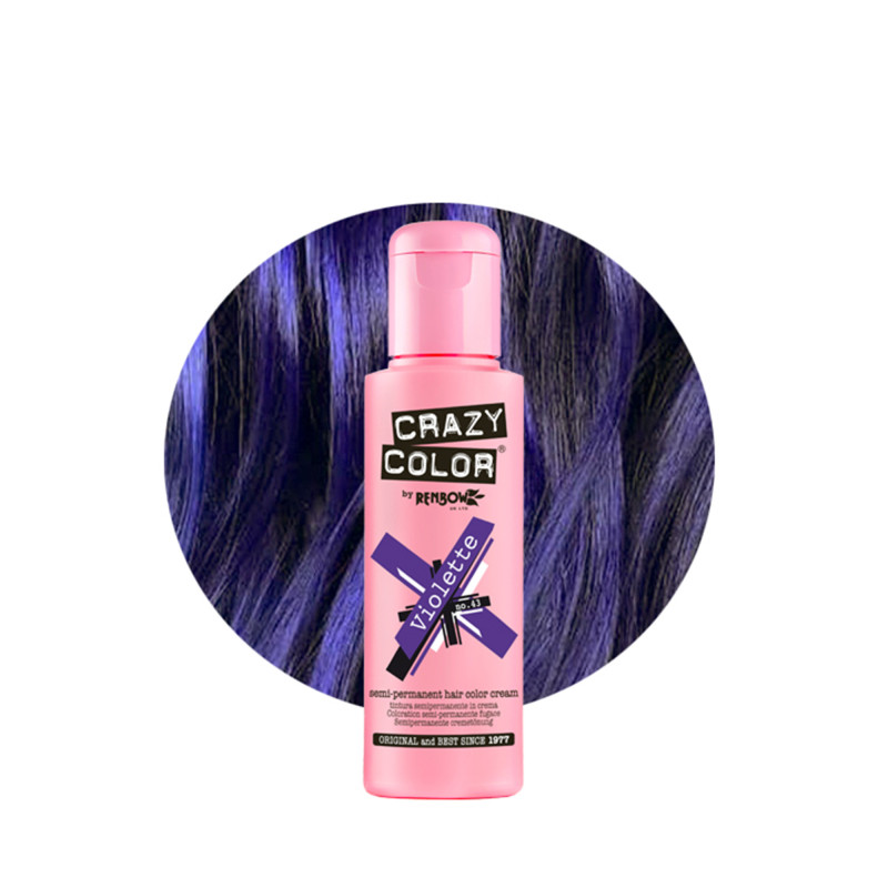 Coloration temporaire violette n°43 Coloration temporaire violette n°43