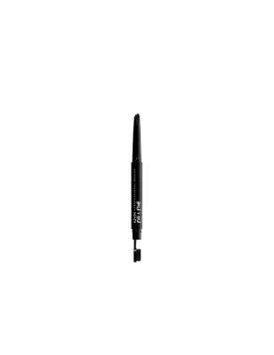 Crayon à sourcils double-embout Fill & Fluff Black 1.4g