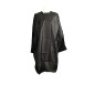 Peignoir imperméable noir simple velcro TU Peignoir imperméable noir simple velcro TU