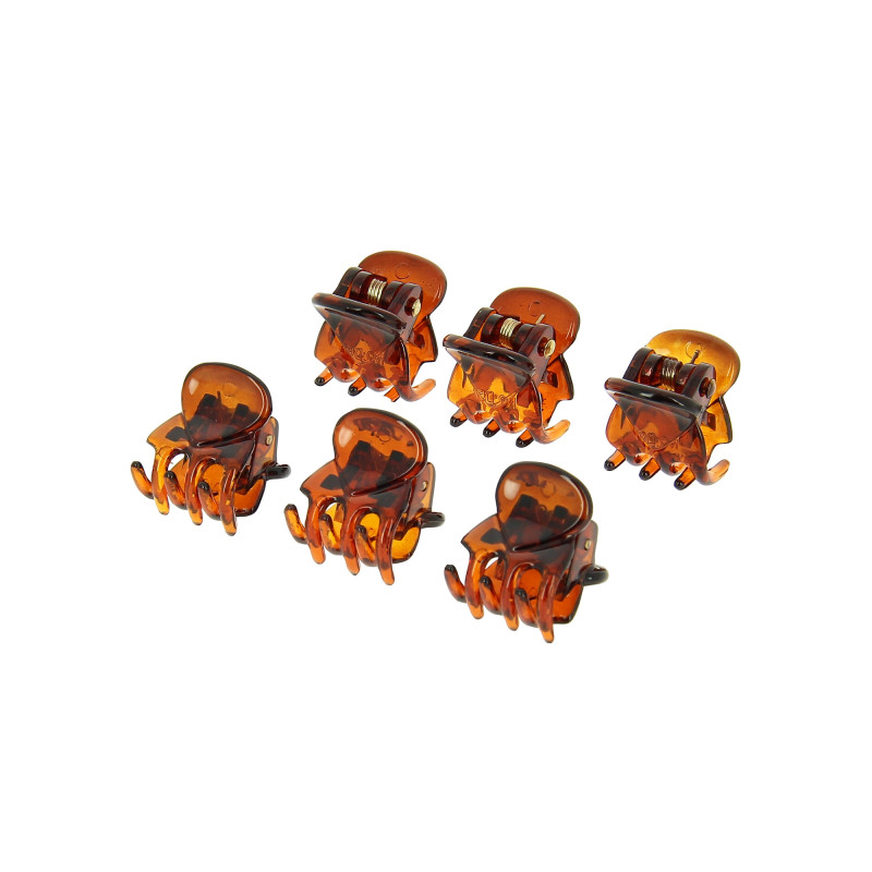 Mini pince marron x6 Mini pince marron x6