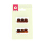 Mini pince marron x6 Mini pince marron x6