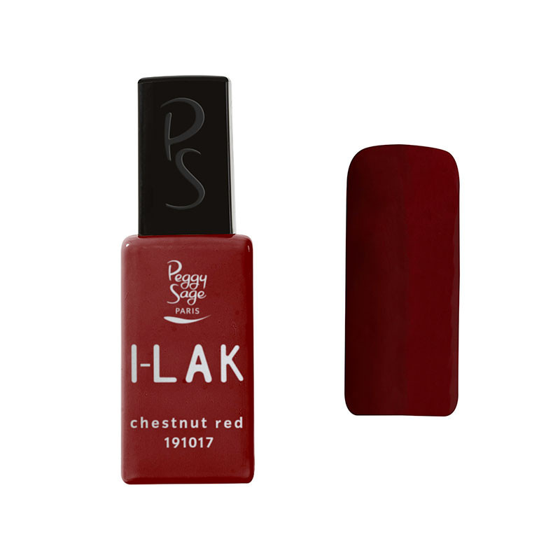 Vernis semi-permanent I-LAK - Chestnut red Vernis semi-permanent I-LAK - Chestnut red