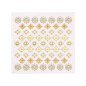 Décors adhésifs pour ongles jewel dorés Décors adhésifs pour ongles jewel dorés