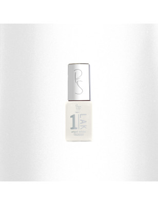 Mini vernis semi-permanent 1-LAK - Angel white