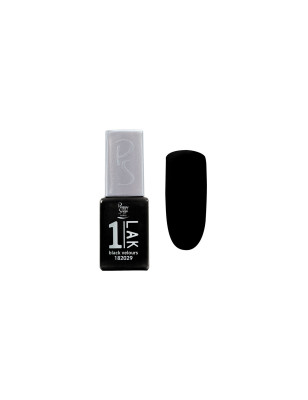 Mini vernis semi-permanent 1-LAK - Black velours