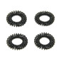 Elastique ressort noir x4 Elastique ressort noir x4