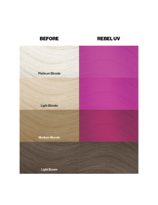 Coloration temporaire Rebel UV n°78