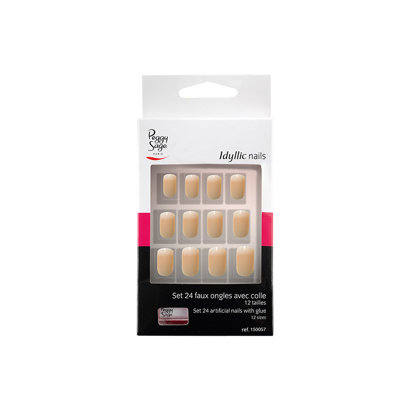 Faux ongles Idyllic nails Set x24 Baby boomer Faux ongles Idyllic nails Set x24 Baby boomer