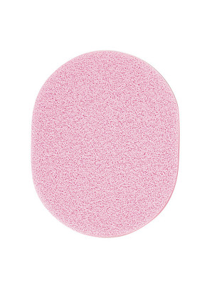 Eponge à démaquiller grand modèle 11x8cm Rose
