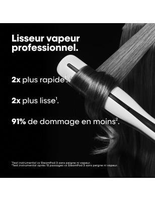 Steampod 3.0 lisseur vapeur professionnel Blanc