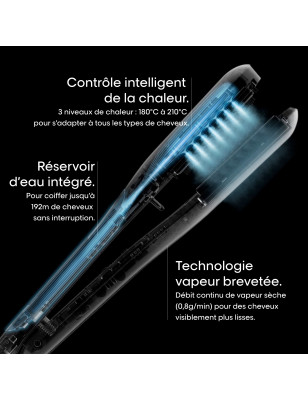 Steampod 3.0 lisseur vapeur professionnel Blanc
