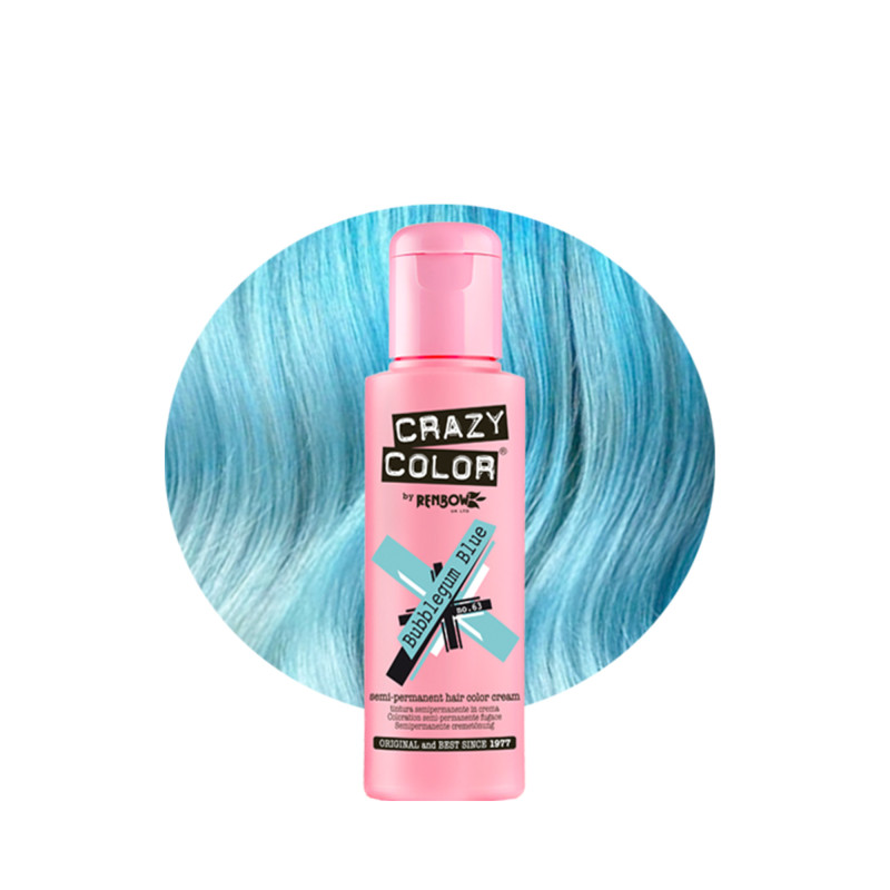 Coloration temporaire bubblegum blue n°63