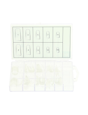 100 capsules professionnelles transparentes