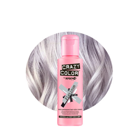 Coloration temporaire platinum n°28