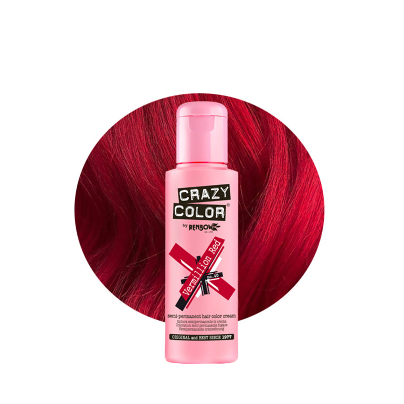 Coloration temporaire vermillon red n°40