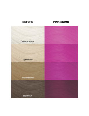 Coloration temporaire pinkissimo n°42