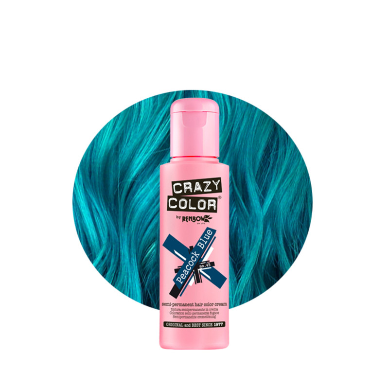 Coloration temporaire peacock blue n°45