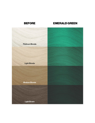 Coloration temporaire emeral green n°53