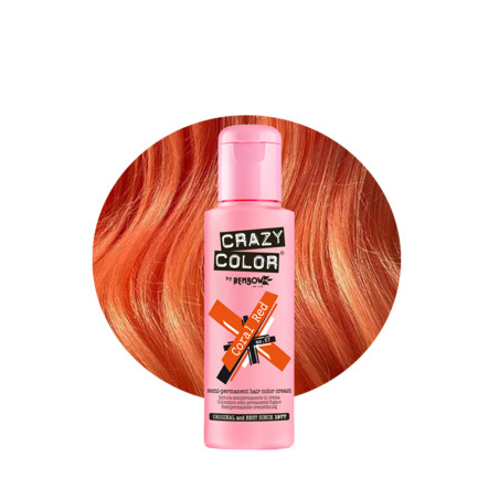 Coloration temporaire coral red n°57
