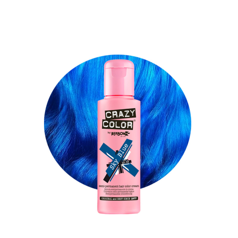 Coloration temporaire sky blue n°59