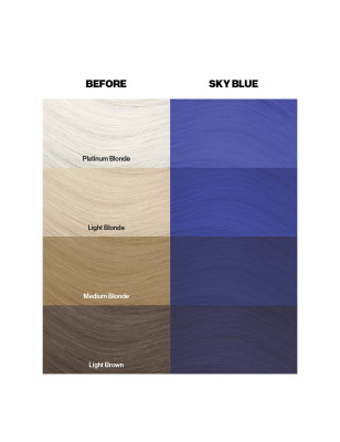 Coloration temporaire sky blue n°59