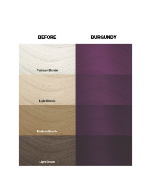 Coloration temporaire burgundi n°61