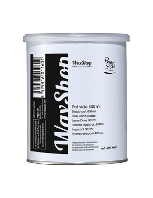 Pot de cire vide - 800ml