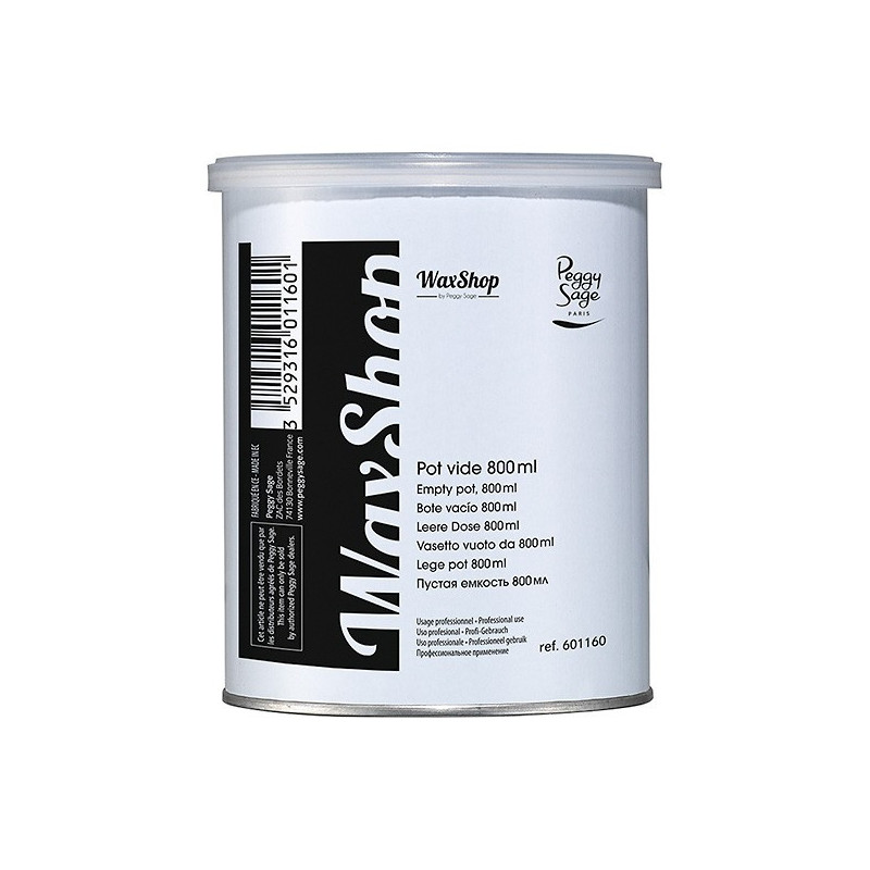 Pot de cire vide - 800ml Pot de cire vide - 800ml