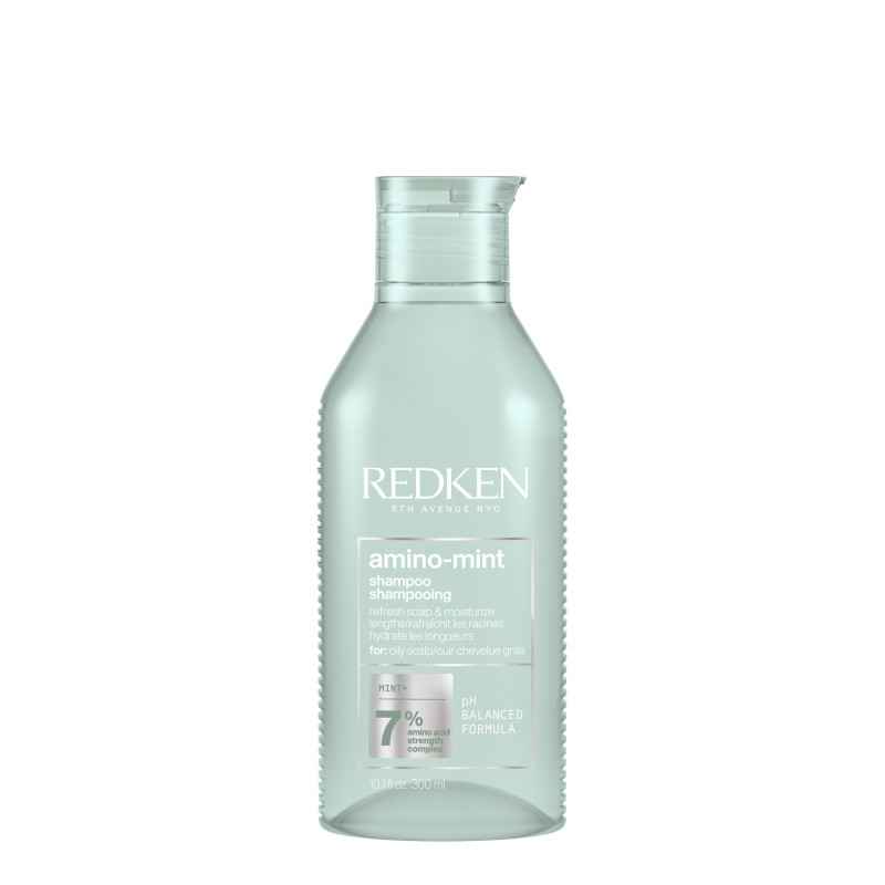 Shampooing Amino-Mint racines grasses pointes sèches Shampooing Amino-Mint racines grasses pointes sèches
