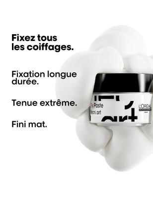 Pâte de coiffage forte tenue Fix Paste Tecni.Art