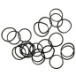 Elastiques 16mm x400 Noir Elastiques 16mm x400 Noir