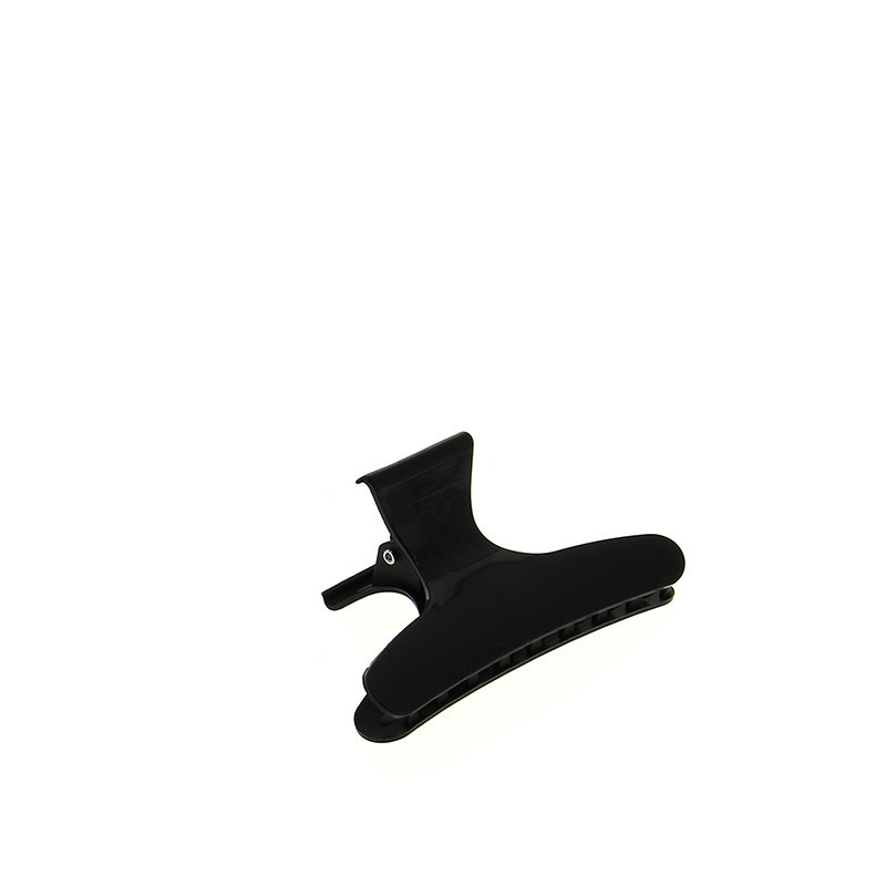 Grandes pinces croco 8cm x12 Noir Grandes pinces croco 8cm x12 Noir