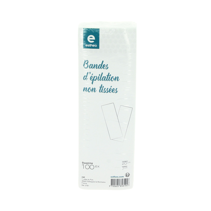 Bandes d'épilation x100 Bandes d'épilation x100