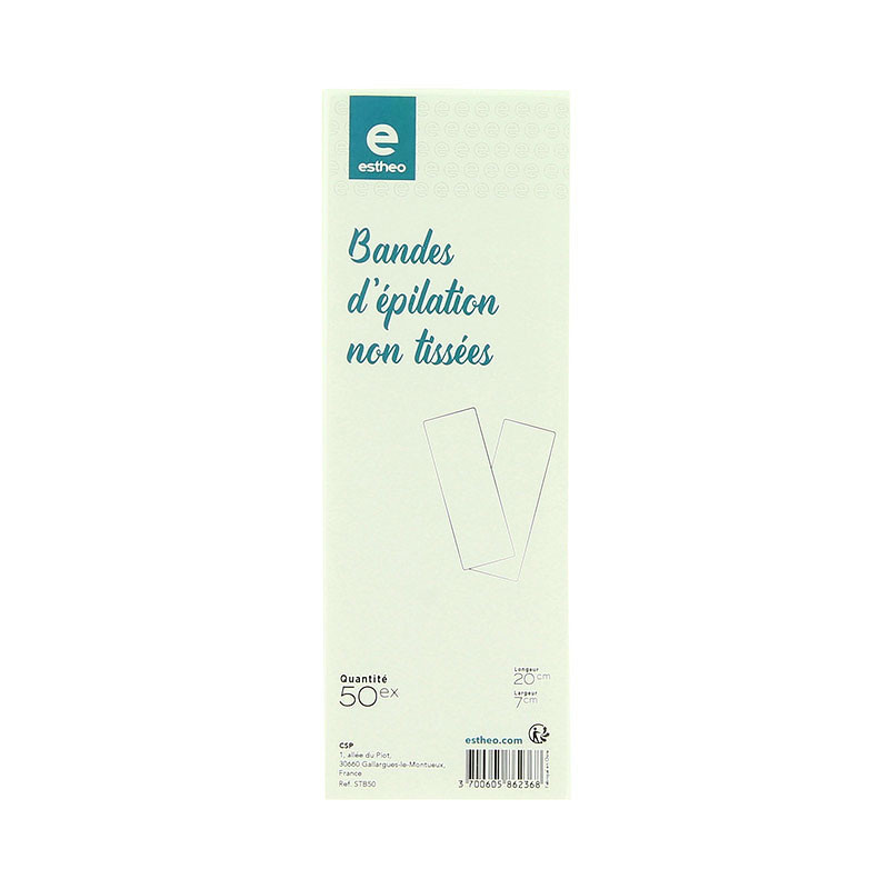 Bandes d'épilation x50 Bandes d'épilation x50