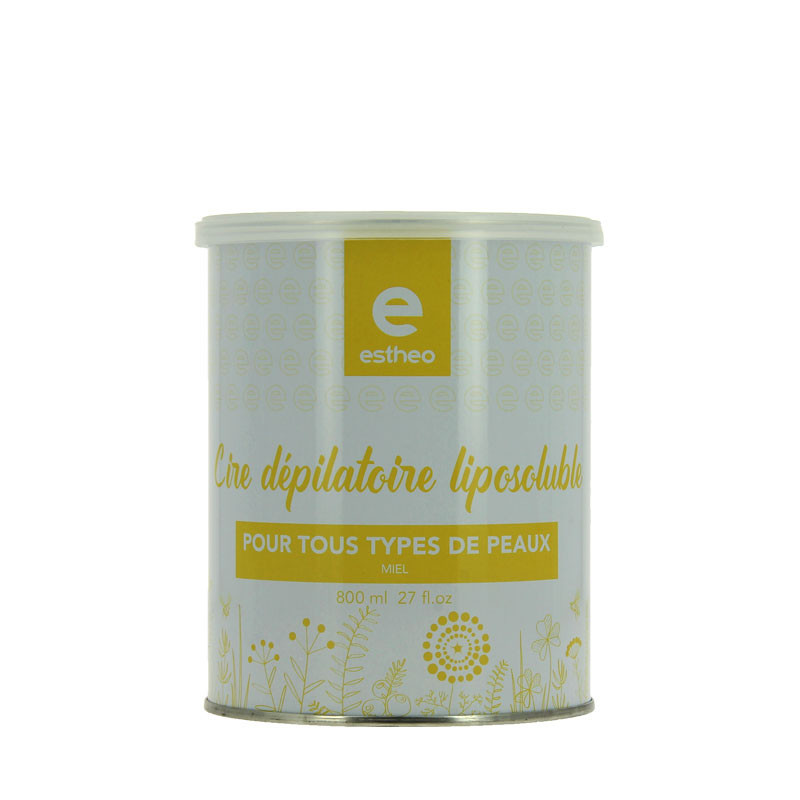Pot de cire dépilatoire liposoluble Miel Pot de cire dépilatoire liposoluble Miel