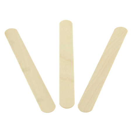 Spatules bois corps x10