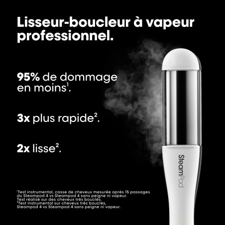 SteamPod 4 lisseur boucleur vapeur