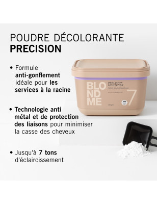 Poudre décolorante BlondMe Précision Lightner 7