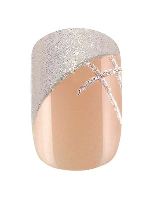 Faux ongles idyllic nails Set x24 Shiny french