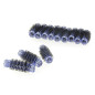 Rouleaux mise en plis 16mm x12 Bleu foncé Rouleaux mise en plis 16mm x12 Bleu foncé
