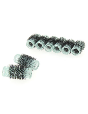 Rouleaux mise en plis 28mm x8 Bleu clair