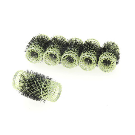 Rouleaux mise en plis 32mm x6 Jaune