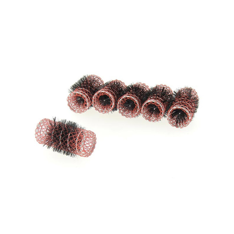 Rouleaux mise en plis 36mm x6 Rouge Rouleaux mise en plis 36mm x6 Rouge