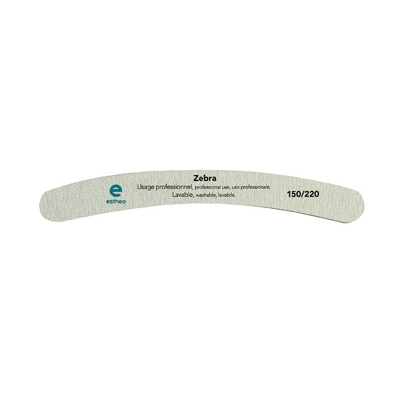 Lime à ongles banane 150-220 Zébra Lime à ongles banane 150-220 Zébra