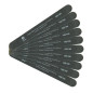 Limes droites 100-180 Noires x10 Limes droites 100-180 Noires x10