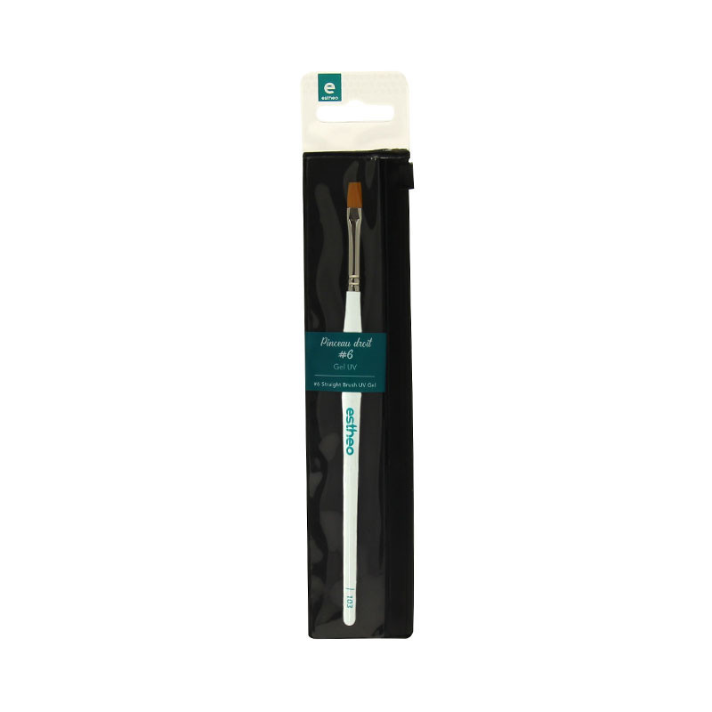 Pinceau droit 6 Gel UV 103 Pinceau droit 6 Gel UV 103