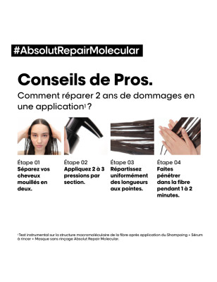 Sérum à rincer professionnel Absolut Repair Molecular