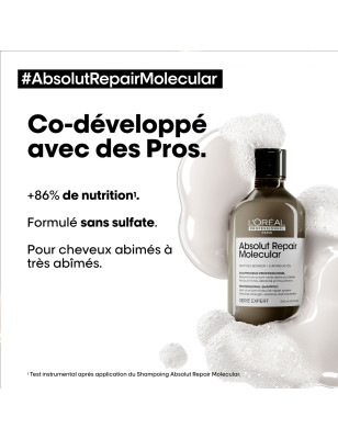 Shampoing professionnel Absolut Repair Molecular