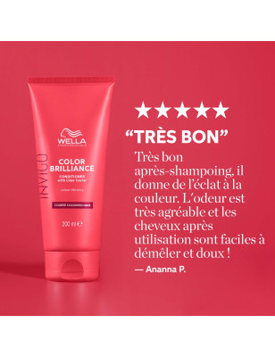 Après-shampoing protection couleur cheveux épais Color Brilliance
