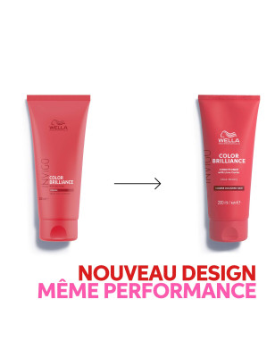 Après-shampoing protection couleur cheveux épais Color Brilliance